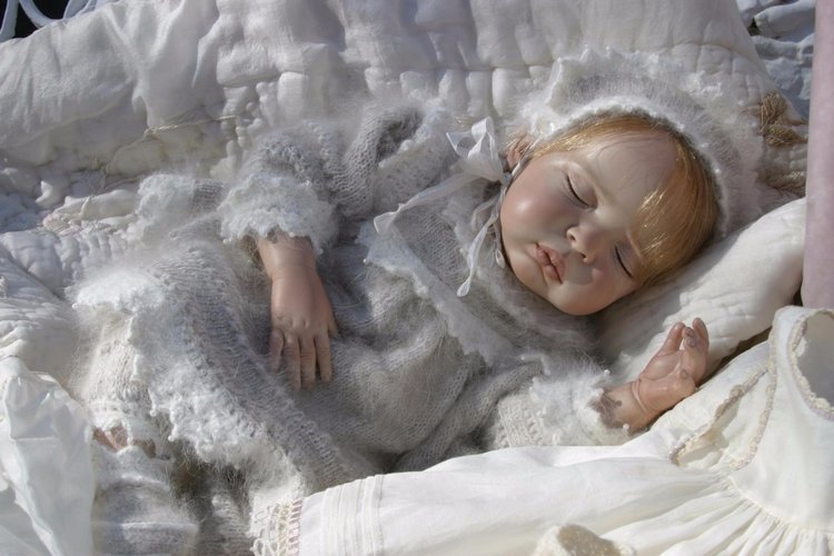 Процесс создания фарфоровых кукол - Джинн Гросс (Jeanne Gross). Часть первая - младенцы