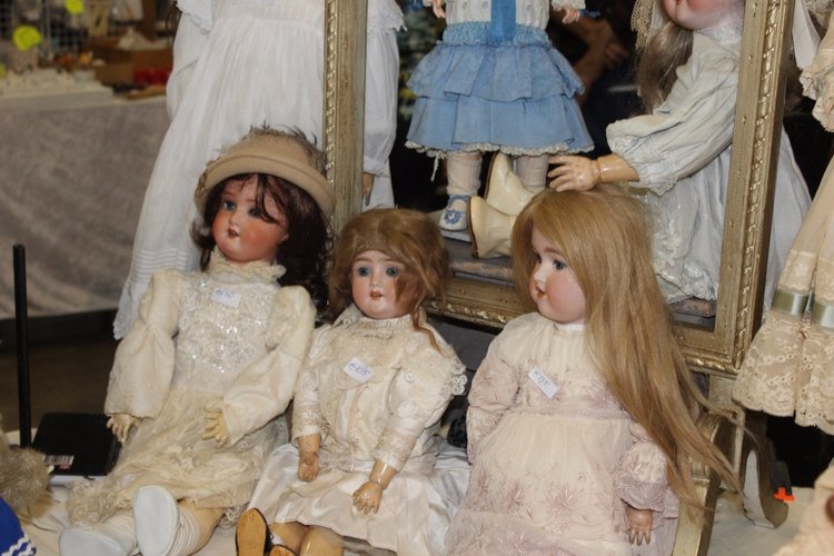 Выставка мишек, кукол и кукольной миниатюры в Голландии 2017 - часть третья