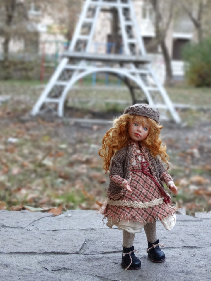Осеннее настроение — Домашние фото авторских кукол: личные коллекции (фото 9)