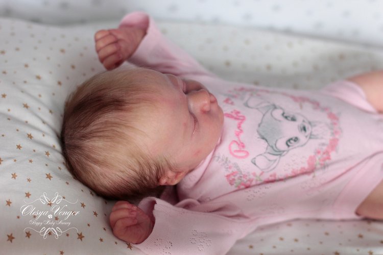 Моя кроха Эшли. Кукла реборн Олеси Венгер