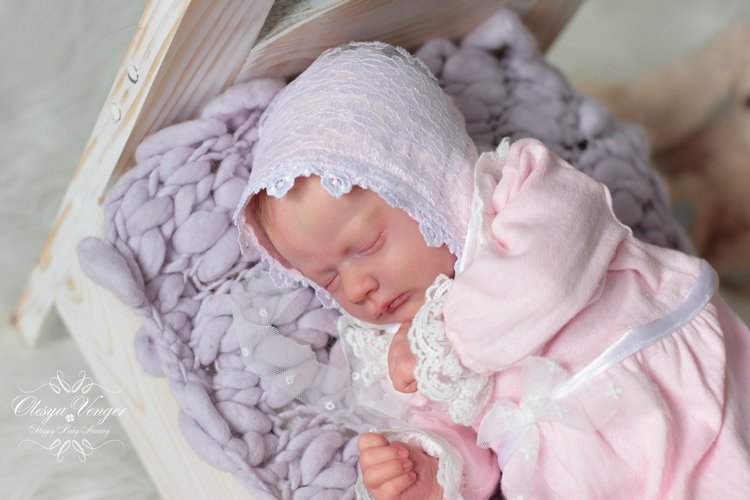 Моя кроха Эшли. Кукла реборн Олеси Венгер