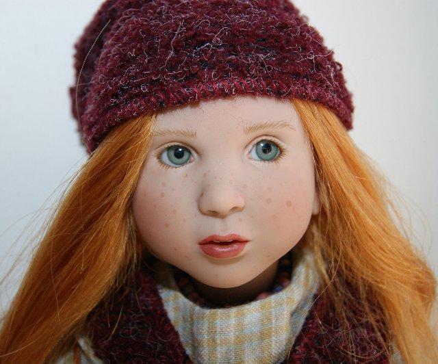 Коллекционная кукла Amelie - мое рыжее облачко