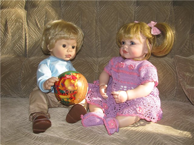 Платья для моих кукол.Вязалочки от Татьяны