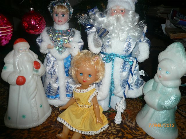 Кукла Света и Рождество — Советские винтажные куклы (СССР): Ленигрушка