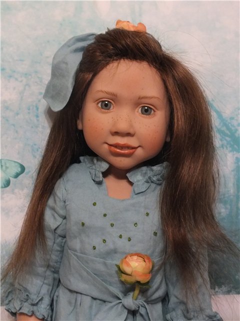 Ко мне приехала коллекционная кукла Минтье от Zwergnase (фото 4)