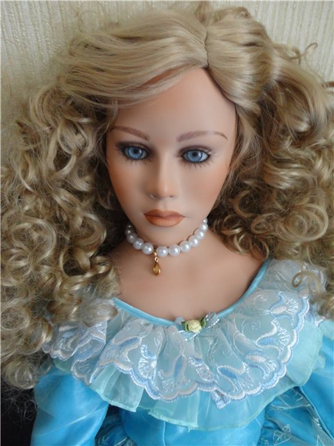 Я синеглаза,светлокудра... Гвендолин, фарфоровая кукла Томаса Бейкера (Thomas Baecker)