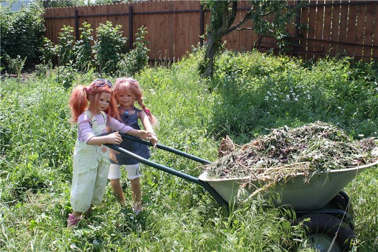 Лето на даче! Margie и Lenka от Annette Himstedt (фото 5)