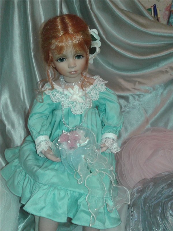 ЧУДЕСА под Новый год случаются!!! Фарфоровая кукла Сью Линг Ванг (фото 2)