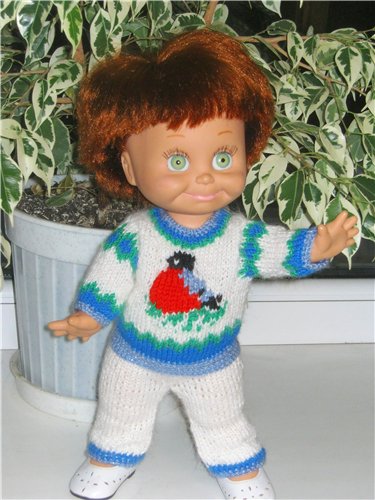 Снегири прилетели. Теплая одежда для фэйсинок и кукол Готц (фото 6)