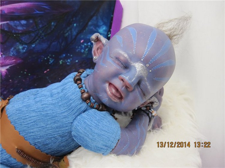 Канруху. Куколка - реборн Элины Кудрявцевой (фото 5)