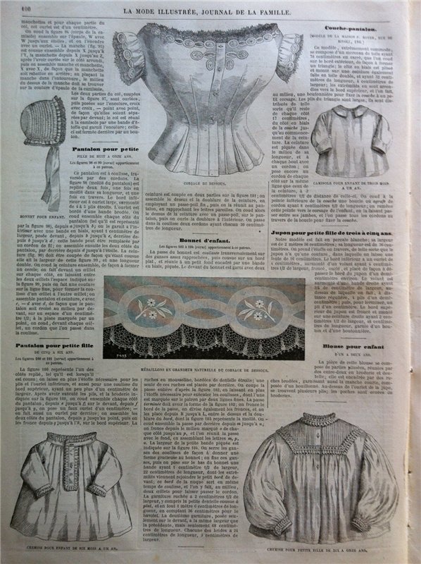 Журнал мод La Mode illustrèe (журнал для всей семьи)