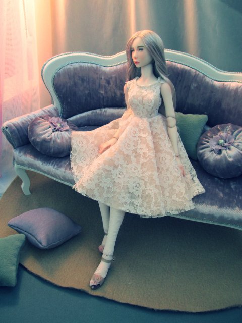 Авторские шарнирные куклы Адель и Верона (фото 7)