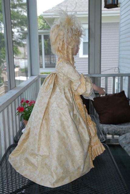 Часть 2: Прекрасная Дама эпохи Рококо. Кукла из фарфора Мишель Баркер (фото 2)