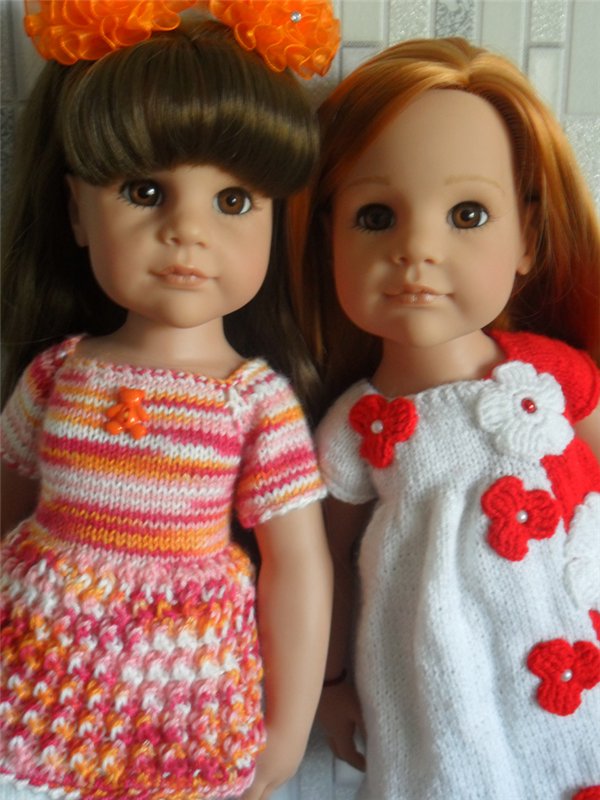 Неразлучные сестрички — Одежда и обувь для кукол своими руками: фото (фото 2)