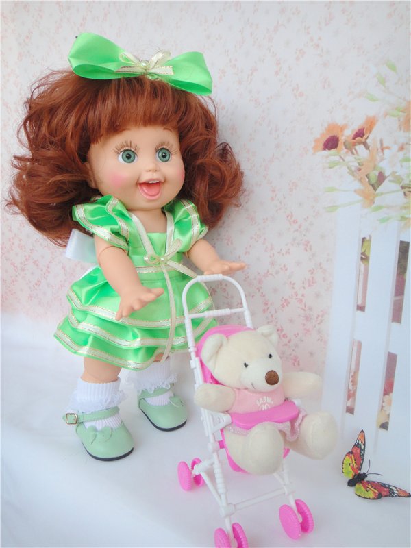 Солнечная девочка -Пенни ООАК от Galoob Baby Face (фото 2)