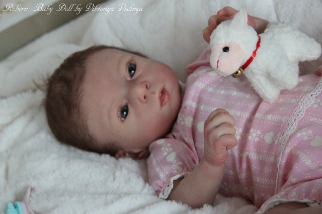 Аделиночка 2... Куколка реборн Виктории Вишни