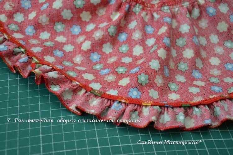 Как я шью платье Часть 3 — Одежда и обувь для кукол своими руками: фото (фото 7)