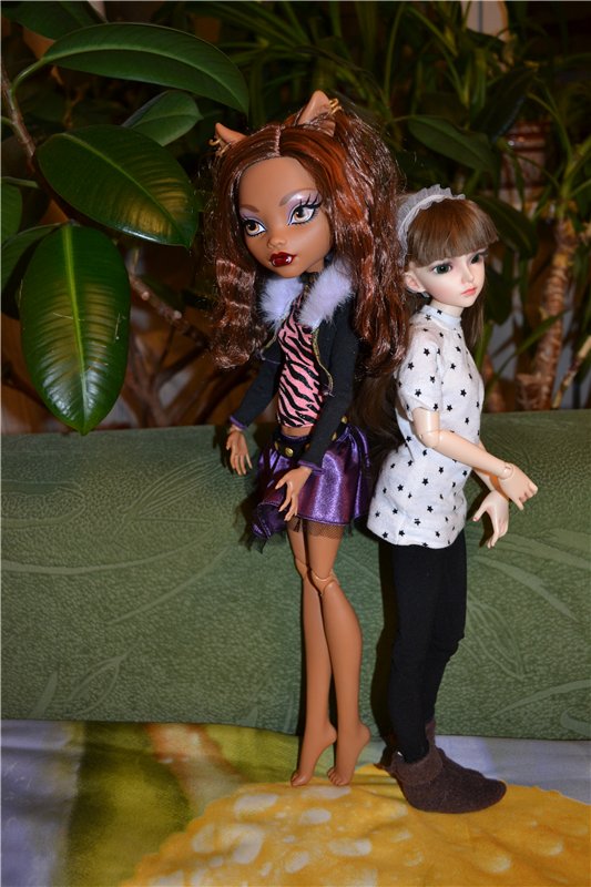 Ура, моя Клодин Extra tall doll! Фото нюд (фото 7)