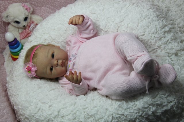 Пышка Пэрис. Куколка реборн Виктории Вишни