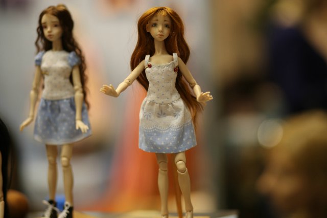 Великолепие выставки "Искусство Куклы" 11 декабря 2015 г