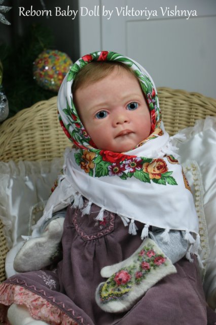 Настенька из сказки Морозко! Куколка реборн Виктории Вишни