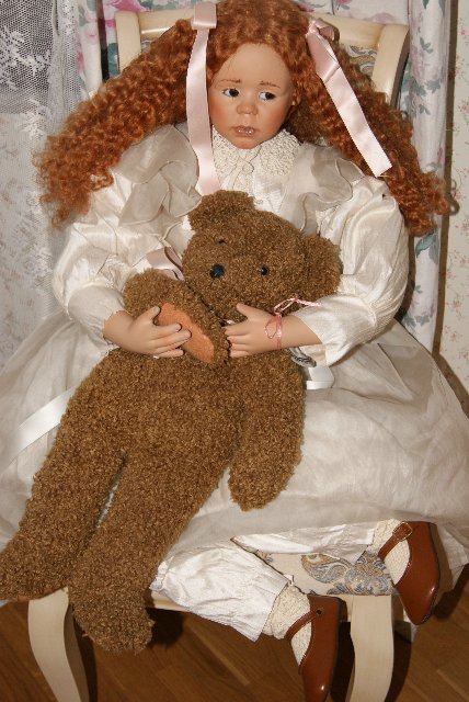 Красавица Теодора от немецкой художницы Marie Mischell, Marie Mischell puppencollection