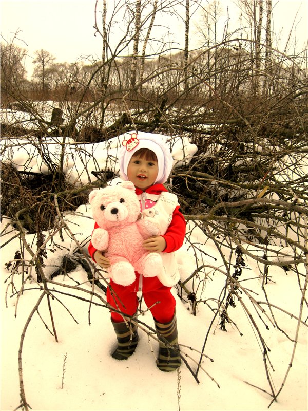 Как мы искали ручейки. Лерочка – коллекционная кукла Sissel Skille