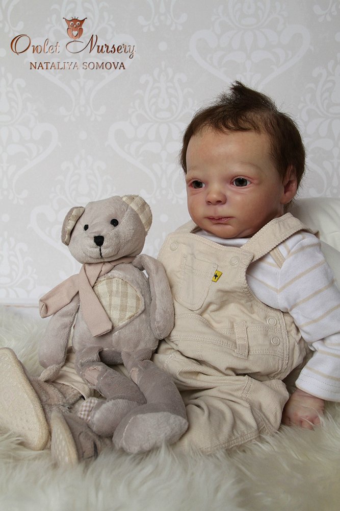 Милан. Кукла реборн Наталии Сомовой (фото 6)