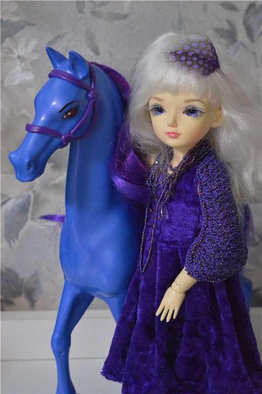 А нам фиолетово! Или у нас новенькая