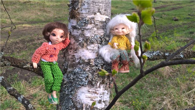 Весенняя работа лесных эльфов. Часть 2 (фото 4)