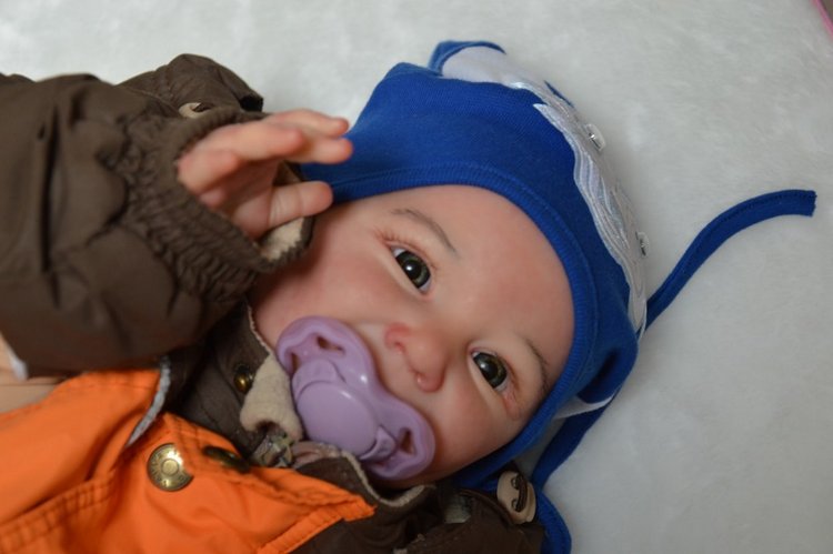 Малыш "Пойдем гулять!" — Куклы Реборн (Reborn): работы мастеров