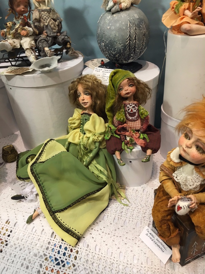 Москва "Гостиный двор" 2016 - Международная выставка "Искусство куклы" - мой взгляд