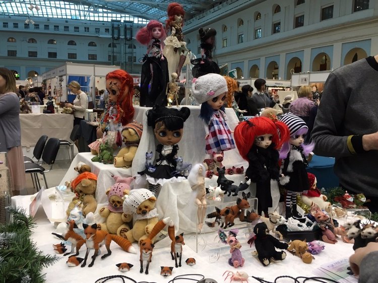 Москва Гостиный двор 2016 - Международная выставка Искусство куклы. Фото