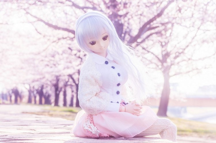 Красивые волшебные фотографии кукол от Azure Япония