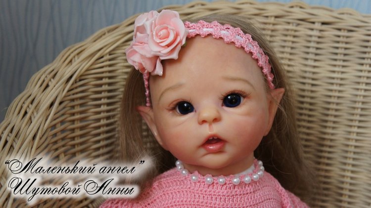 Цветочные эльфы. Кукла-реборн Шутовой Анны (фото 10)