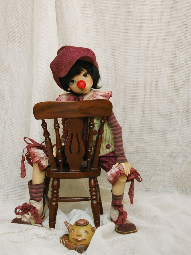 Здравствуй, клоун — Куклы Kaye Wiggs (Кайе Виггс): авторские BJD (БЖД) (фото 3)