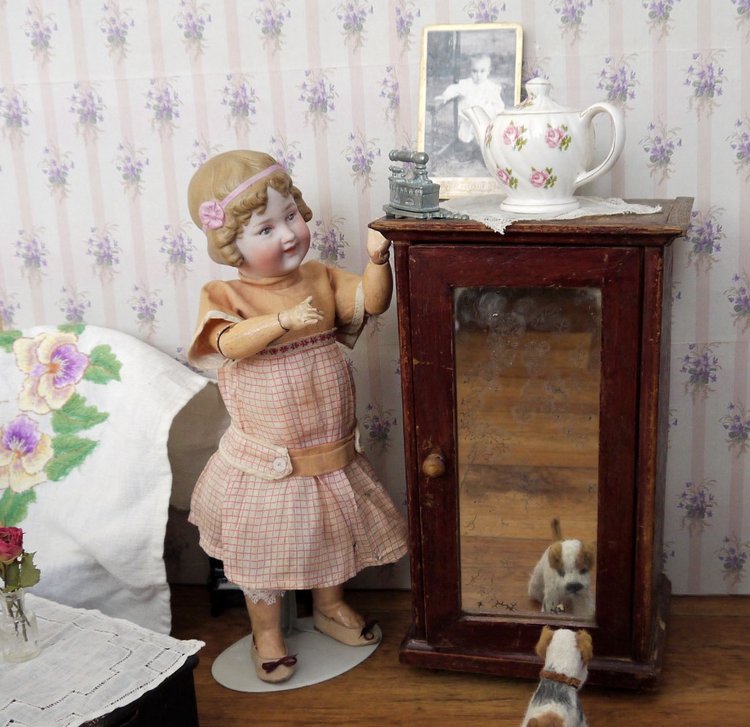 Антикварные куклы в моей коллекции