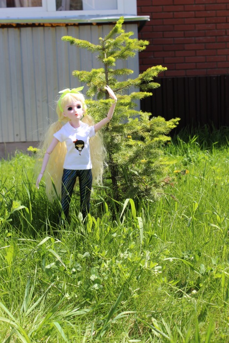 Анжелика на пороге лета - кукла Звезда подиума ООАК 5-ый молд 60 см