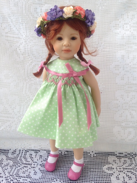 Девочки в веночках, куклы от H. Plusczok (фото 6)