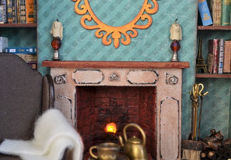 Румбокс "Библиотека" Шкатулка + Ночник