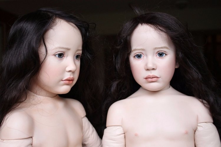 Процесс создания фарфоровых кукол - Джинн Гросс (Jeanne Gross). Часть третья: Стефани (Stephanie). Вишенка на торте