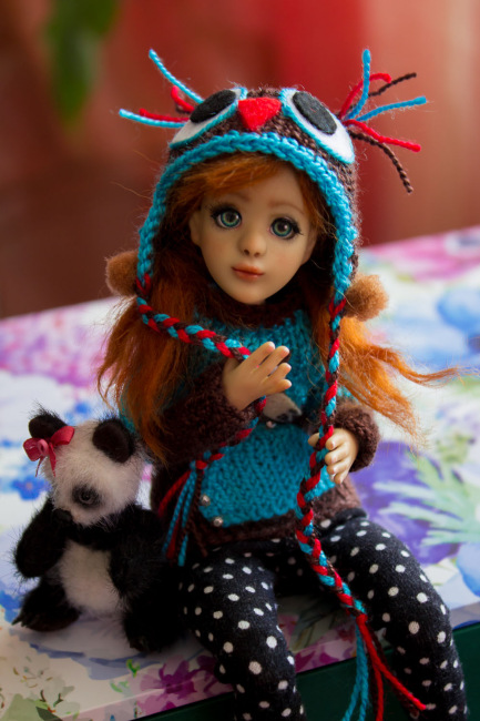 Моя "жемчужинка" Женька. Авторская шарнирная кукла Pearl Ирины Поздняковой P.I.A.Dolls