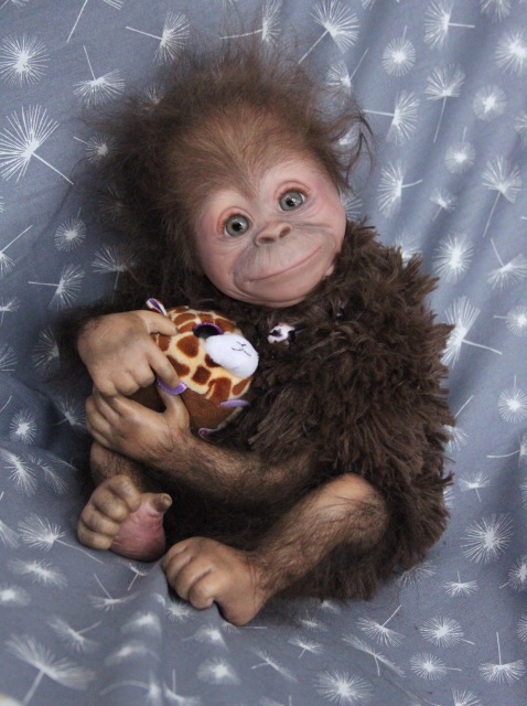 Клёпочка, кукла реборн Элины Кудрявцевой