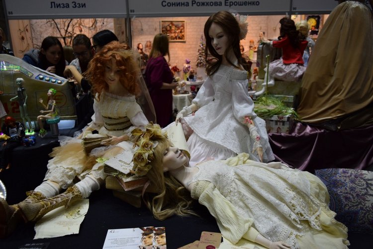 VIII Московская международная выставка Искусство куклы. Таланты и поклонники. Часть II