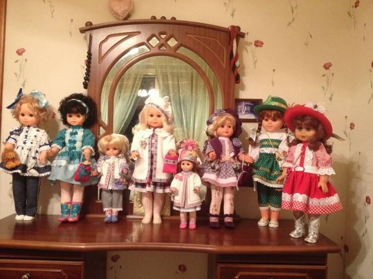 Преображение кукол ГДР или куколки Волшебницы Лилии