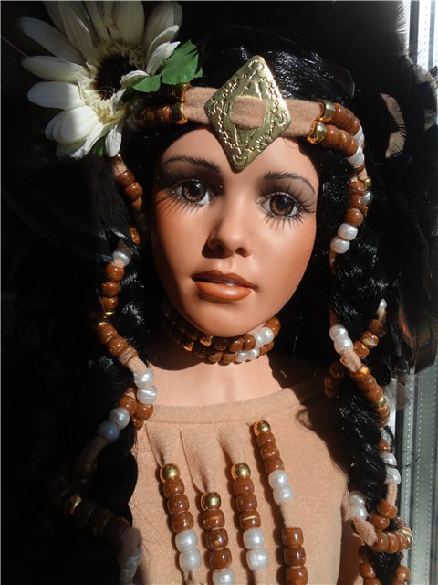 Песок Пустыни - фарфоровая кукла от Русти (фото 7)