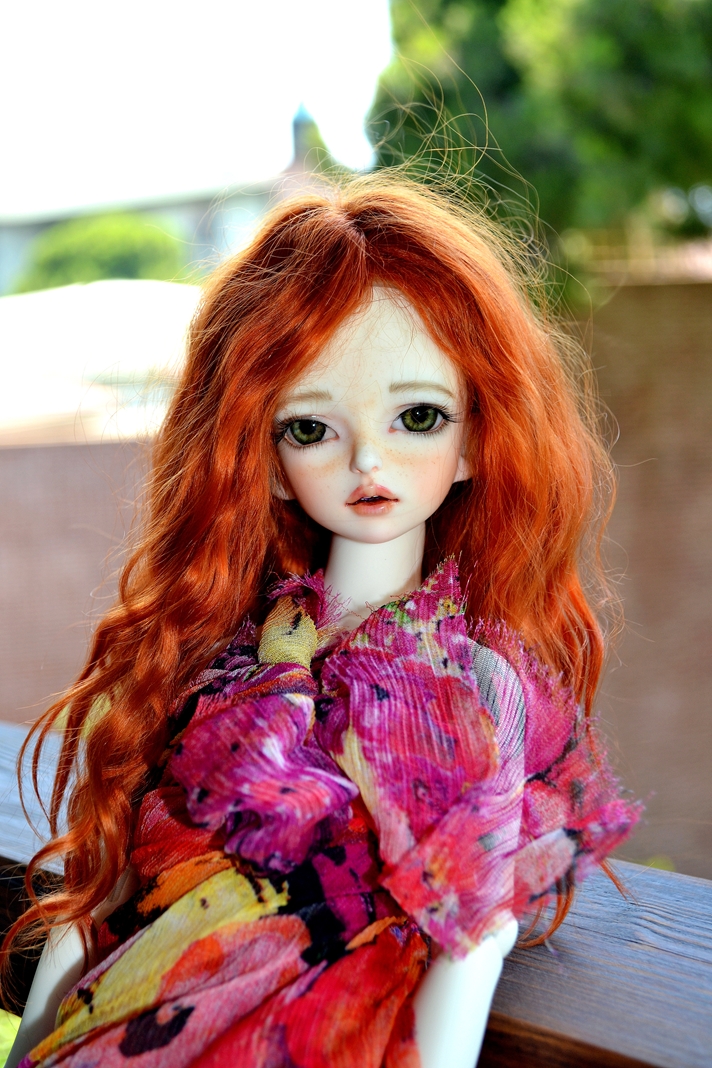 Поездка к морю нашей BJD-красавицы Dune от Soom