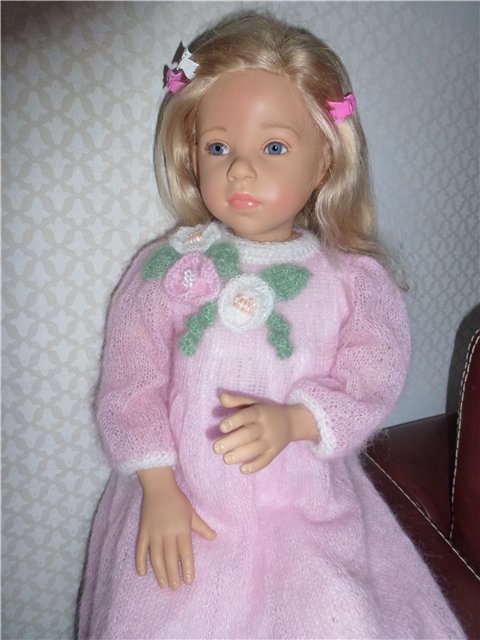 Первая "ласточка", коллекционная кукла от Элизабет Линднер (фото 3)