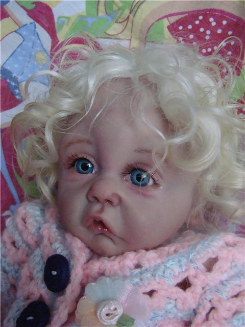 И снова девочка с острыми ушками. Авторская кукла Кондрашовой Ирины (фото 9)