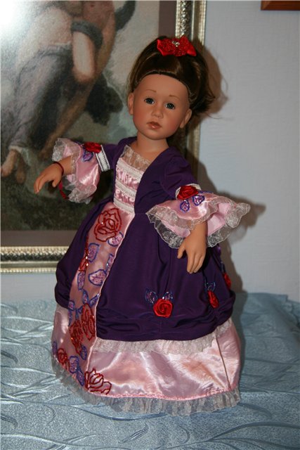 Мисс Рококо — Одежда и обувь для кукол своими руками: фото (фото 9)